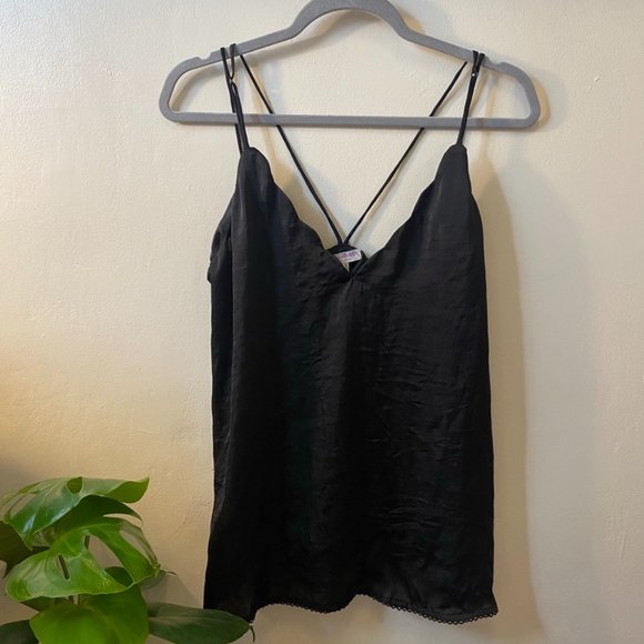 Free People Intimates Scalloped Satin Cami - Picture 3 of 7